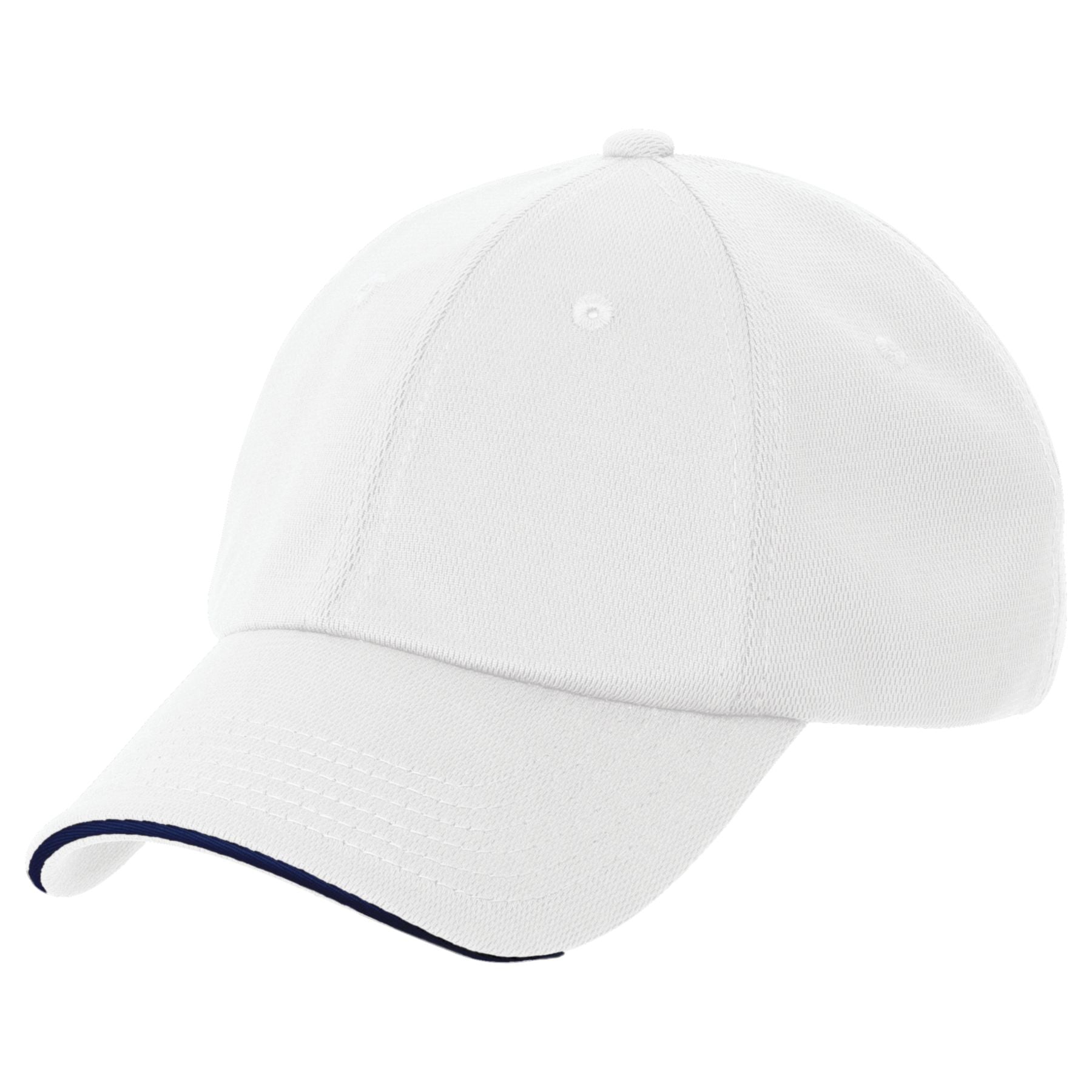 White/Classic Navy Blue