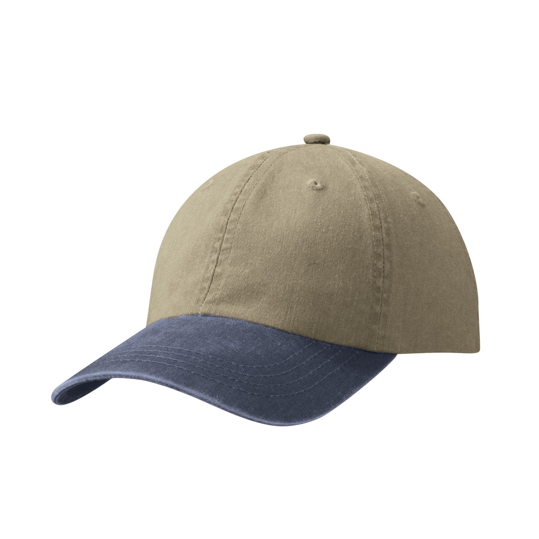Khaki Beige/Navy Blue