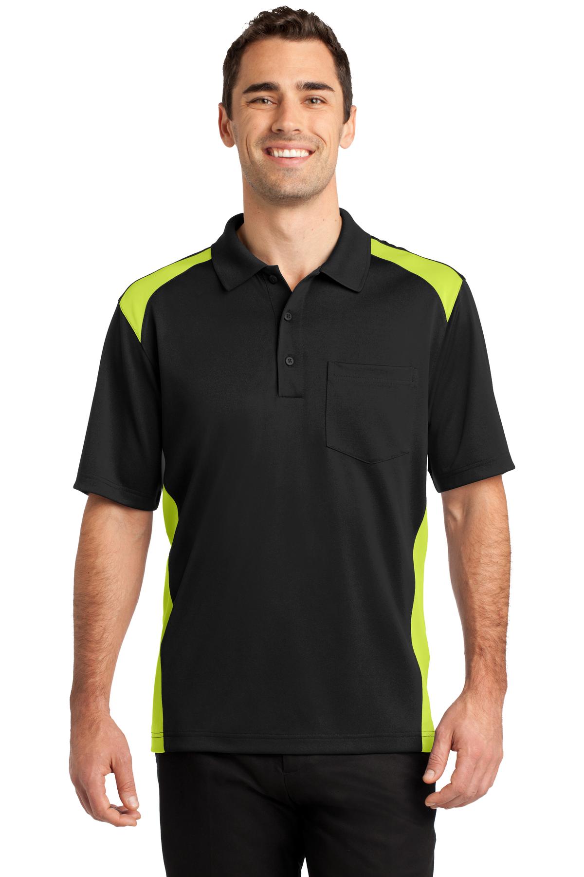 Black/Shock Green