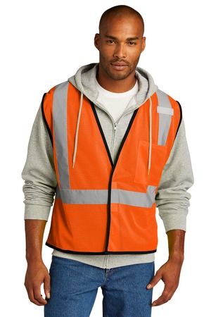 Safety Orange/Silver