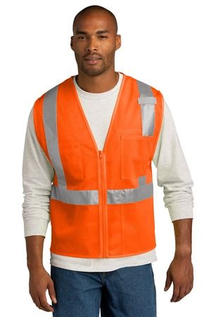 Safety Orange/Silver