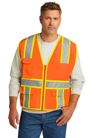 Safety Orange/Silver/Yellow