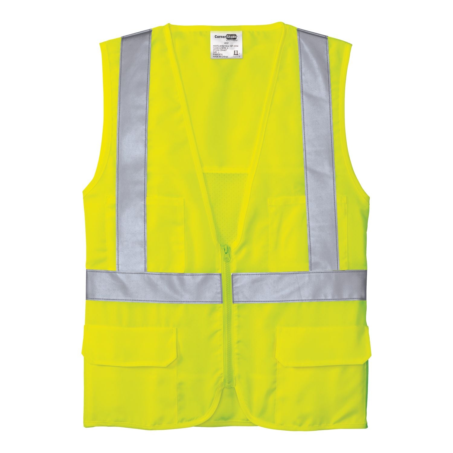 Safety Yellow/Silver