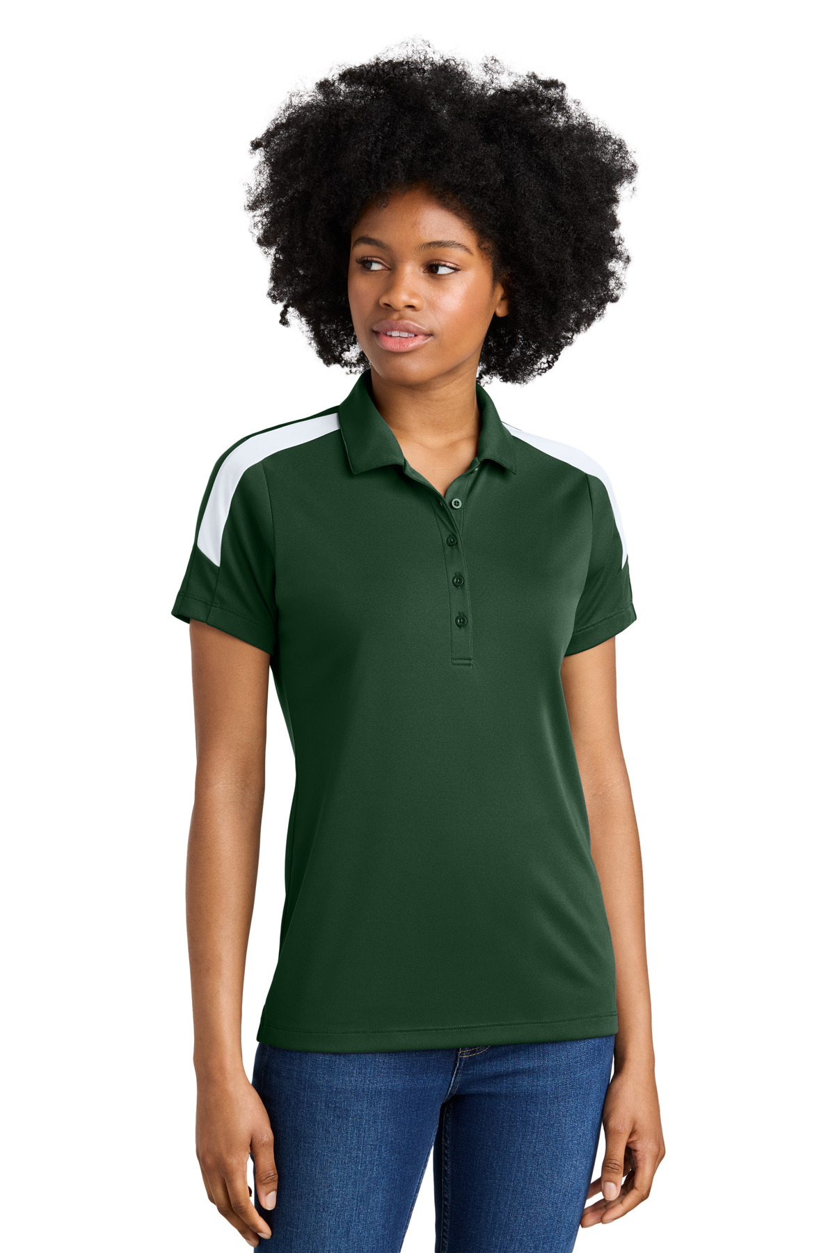 Forest Green/White