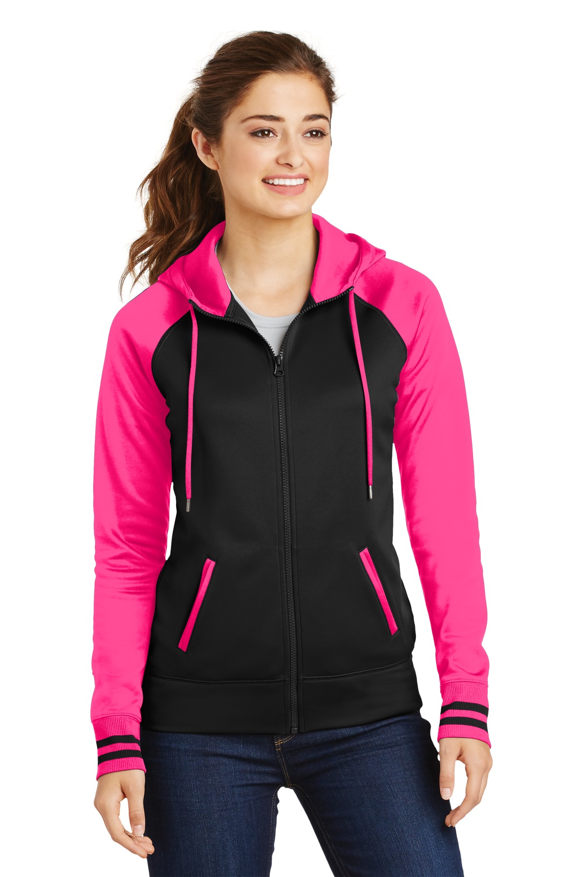 Black/Neon Pink