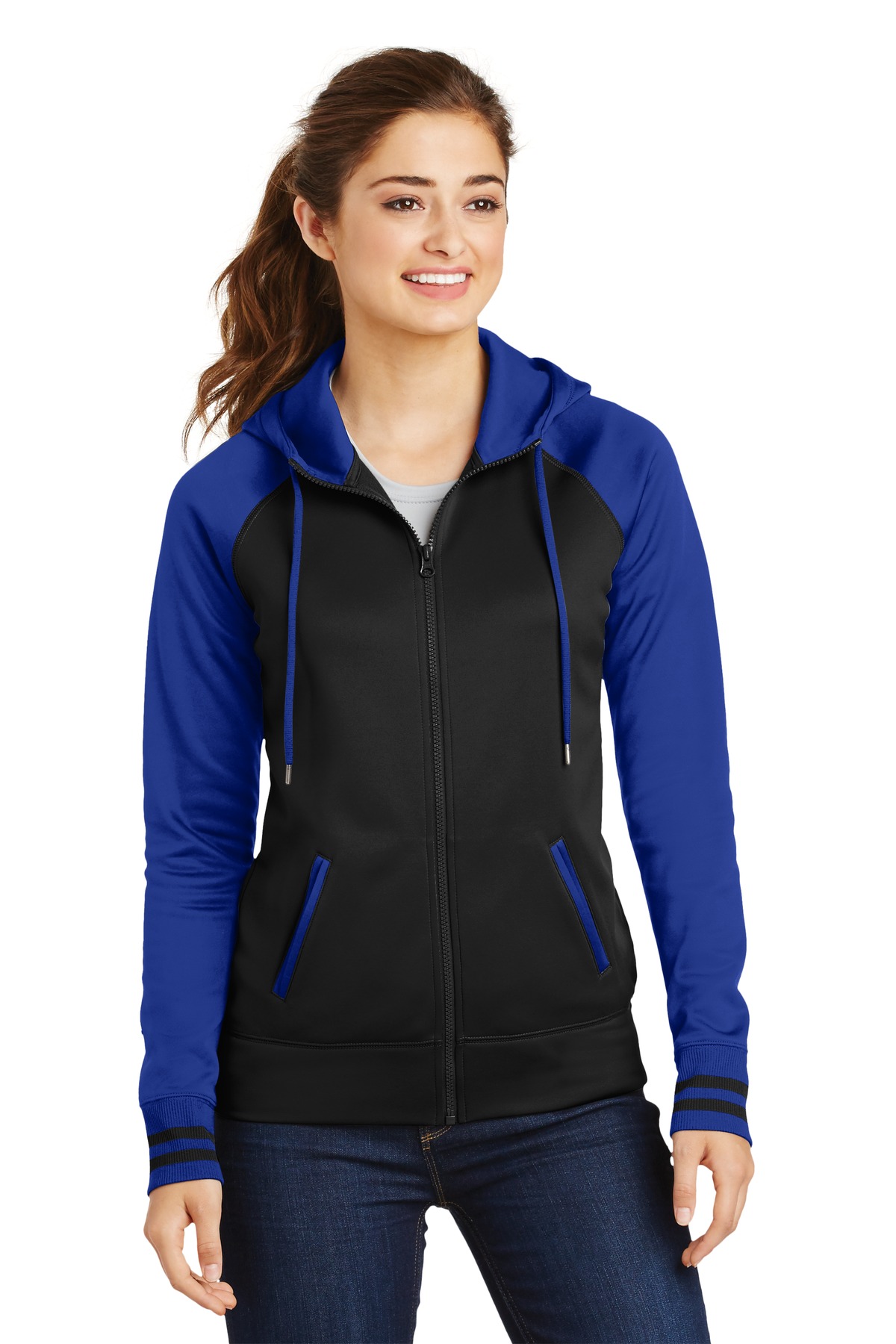 Black/True Royal Blue