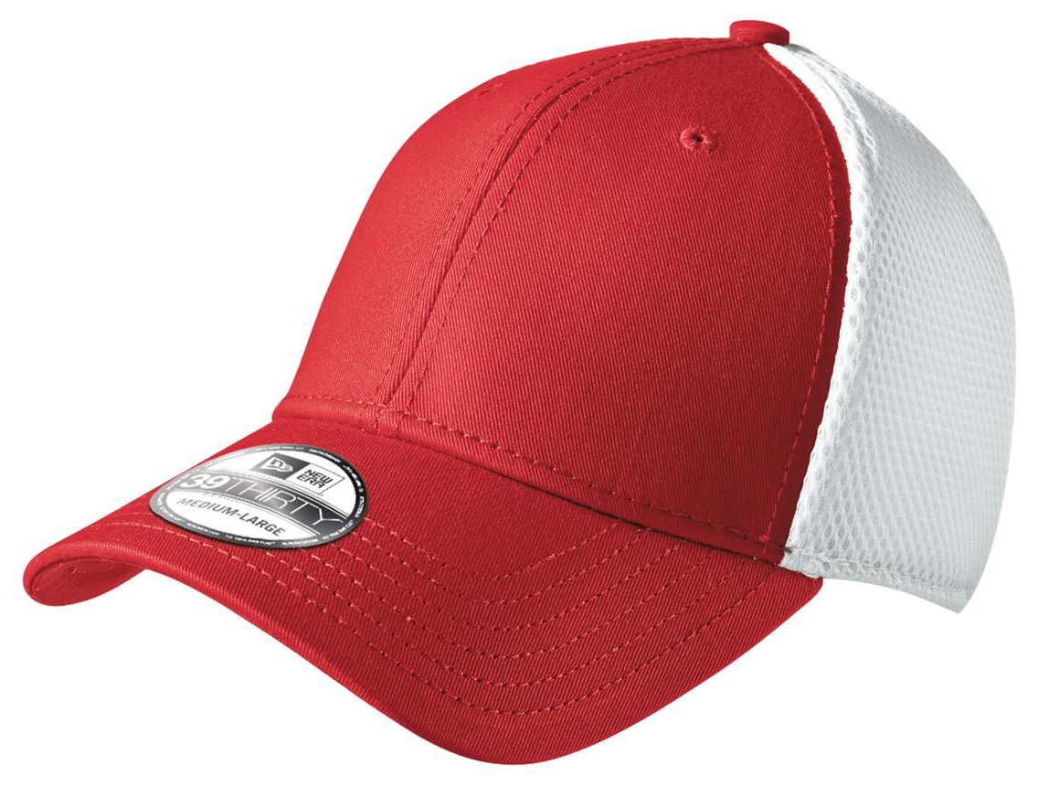 Scarlet Red/White
