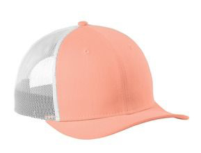 Coral Pink/White