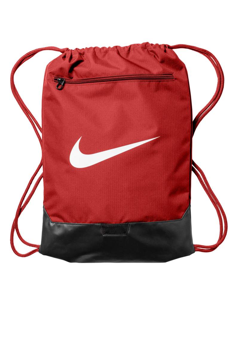 design your own nike backpack Team White Mamba Elite Custom Nike Brasilia Drawstring Pack