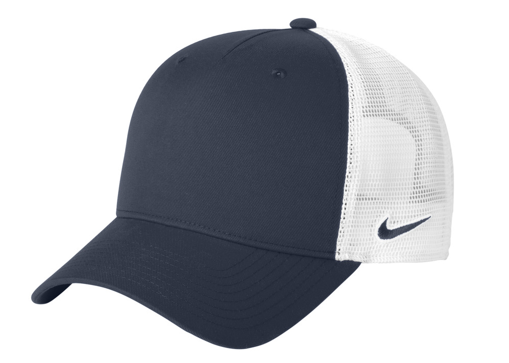 Navy Blue/White