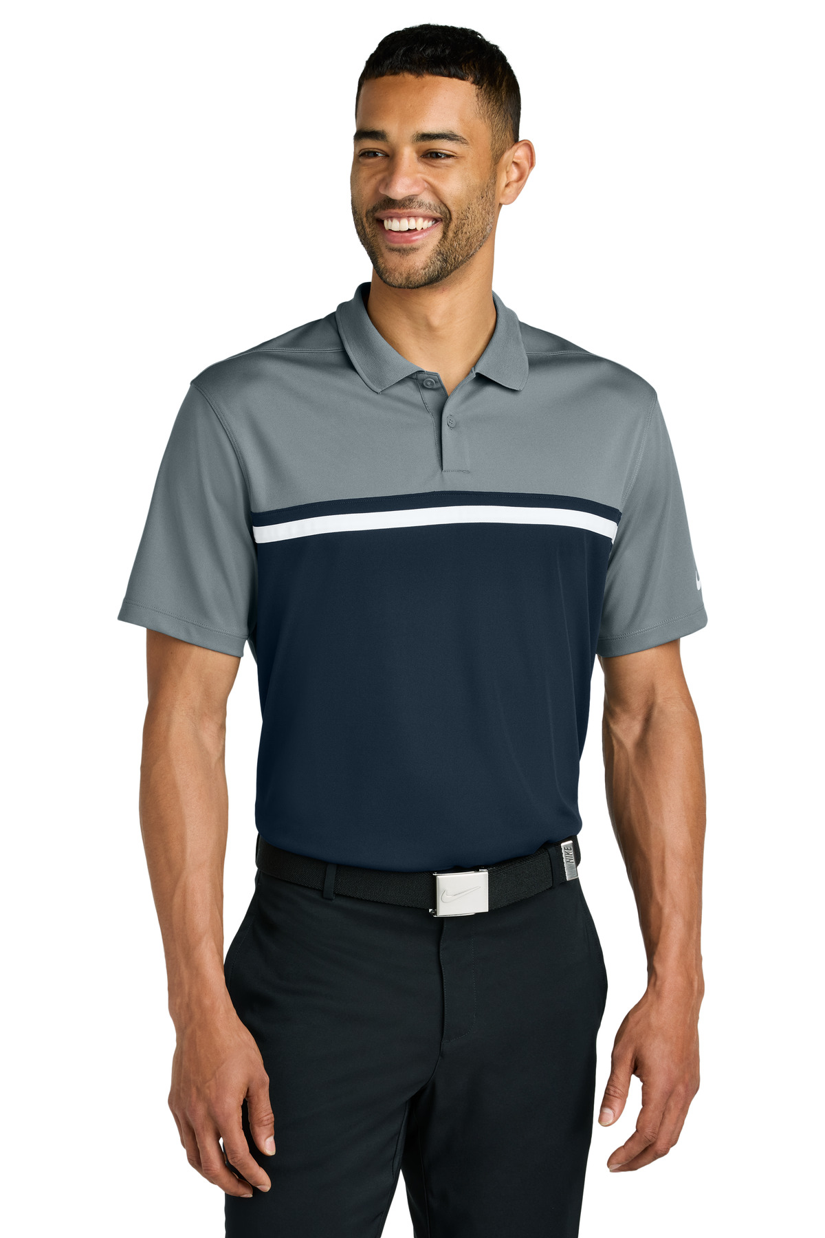 Cool Gray/Navy Blue/White