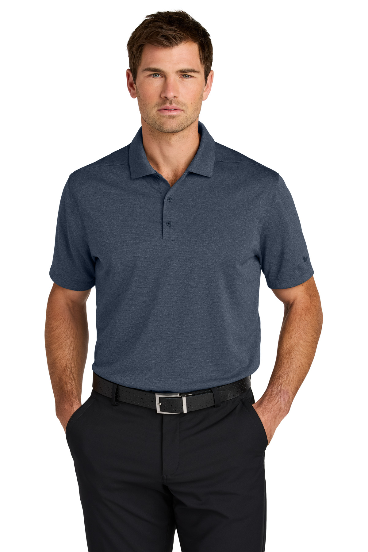 Navy Heather Gray
