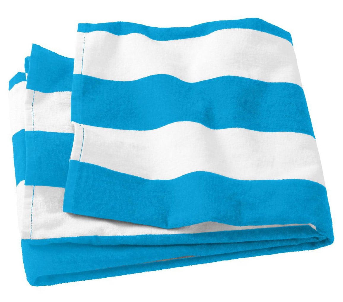 Turquoise Blue/White