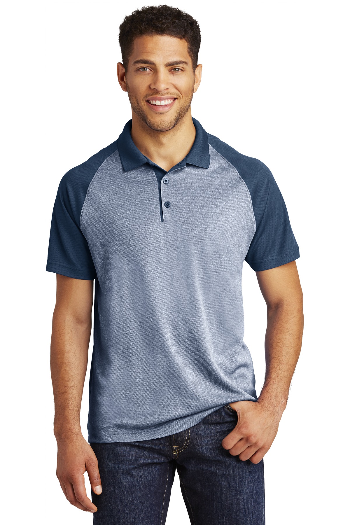 True Navy Heather/True Navy