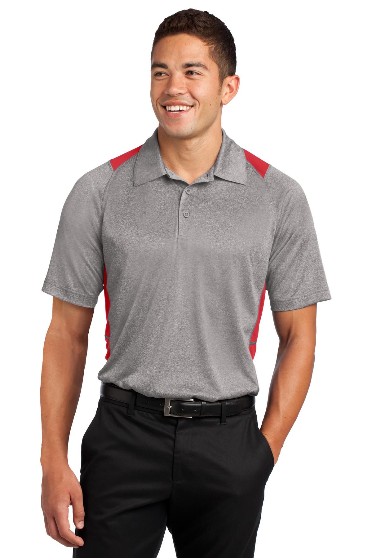 Vintage Heather Gray/True Red
