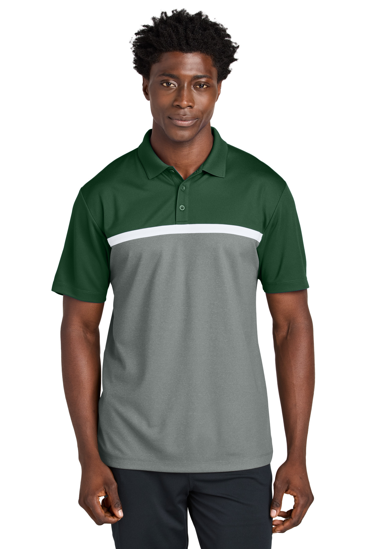 Forest Green/Gray Heather/White