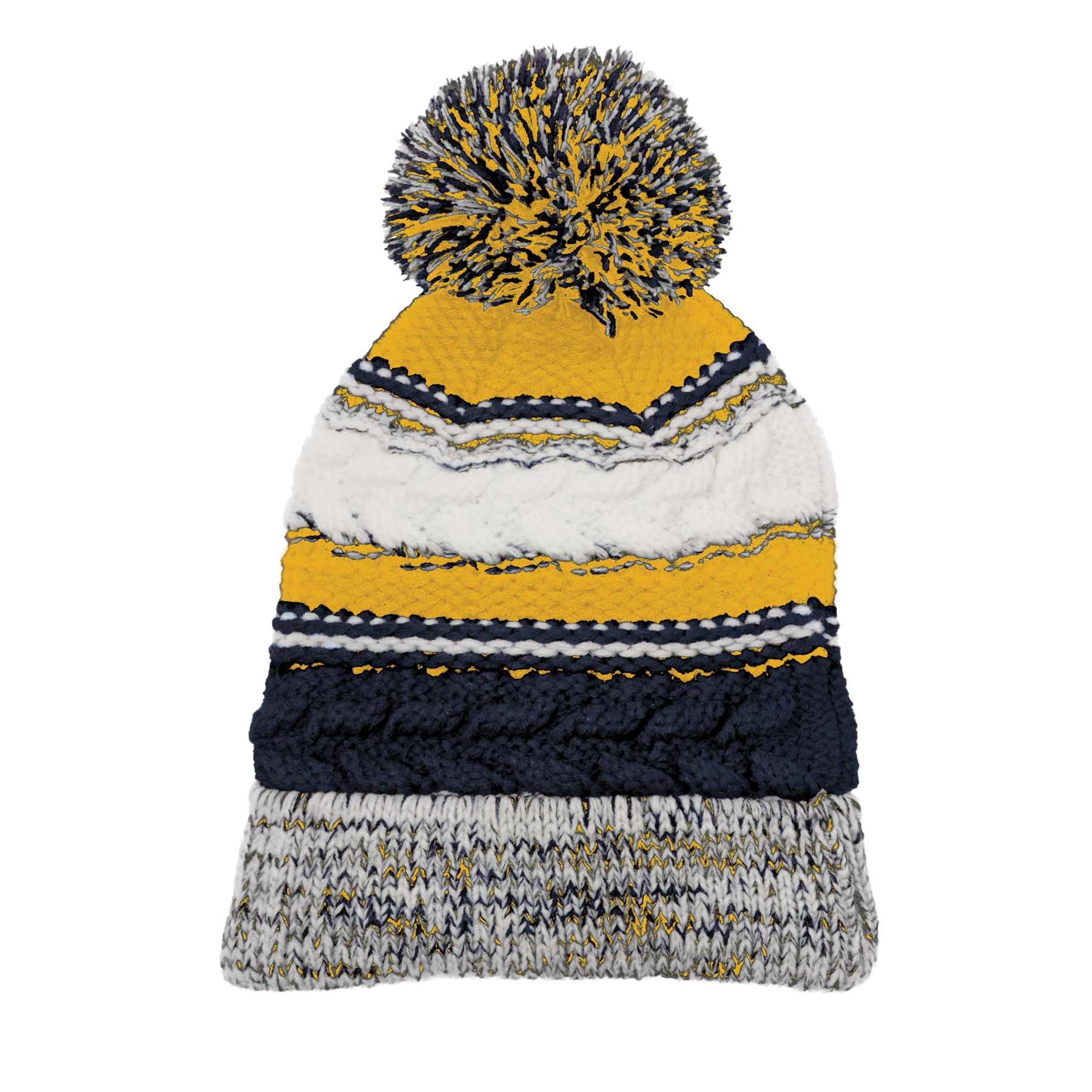 True Navy Blue/Gold/White