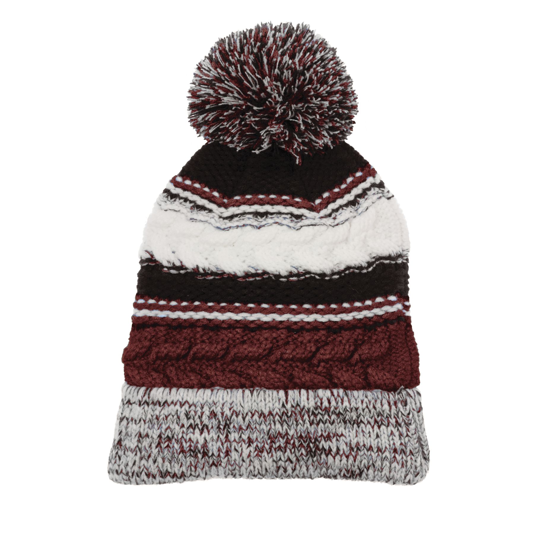 Maroon Red/Black/White