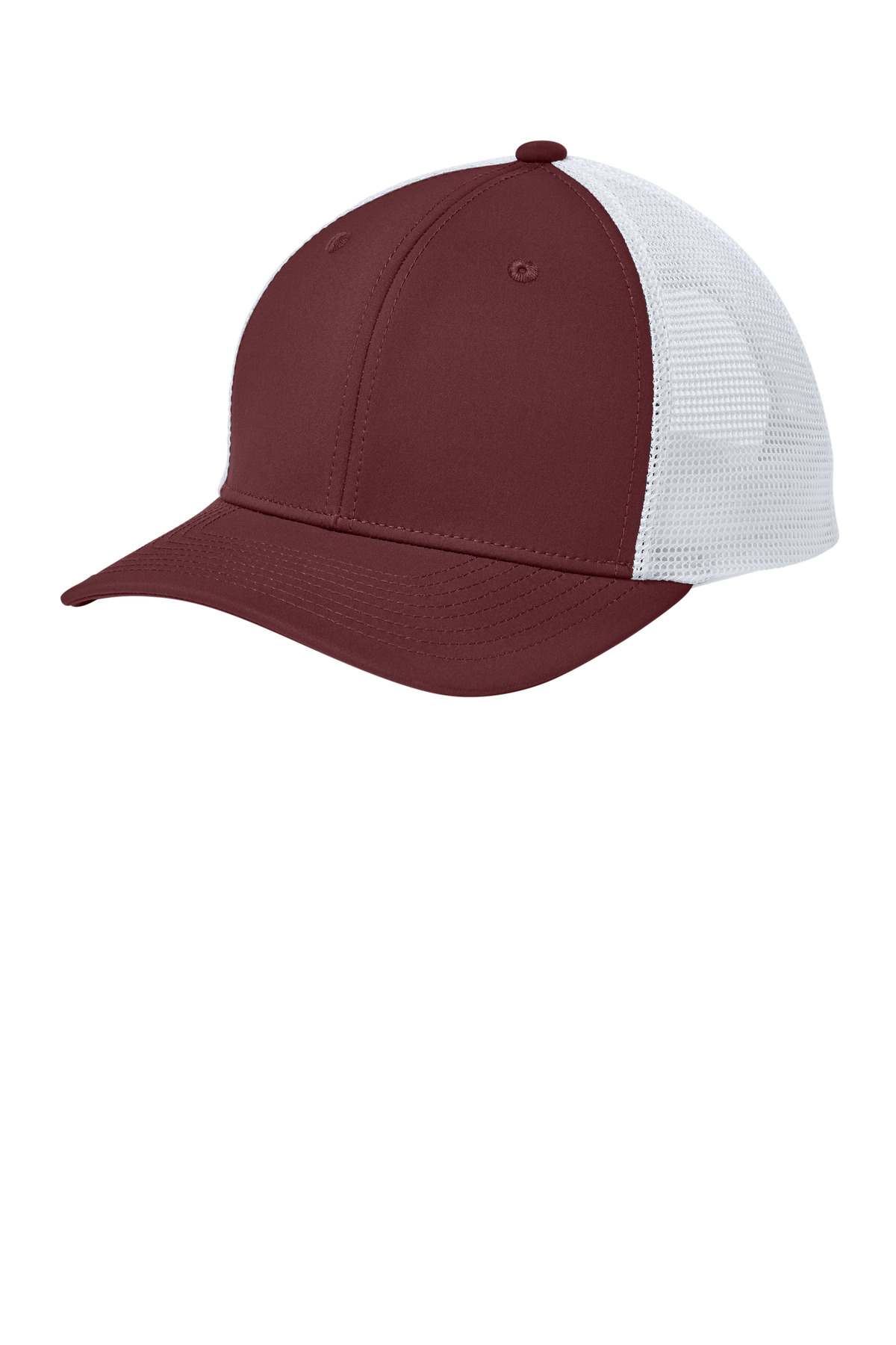 Maroon Red/White
