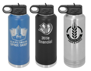 engraved water bottle
