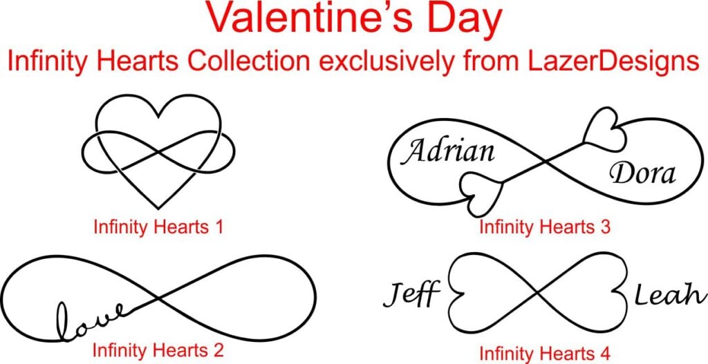 add hearts to your engraved valentines day gifts
