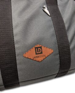 Diamond patch on bag