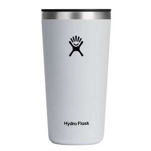 White hydroflask tumbler