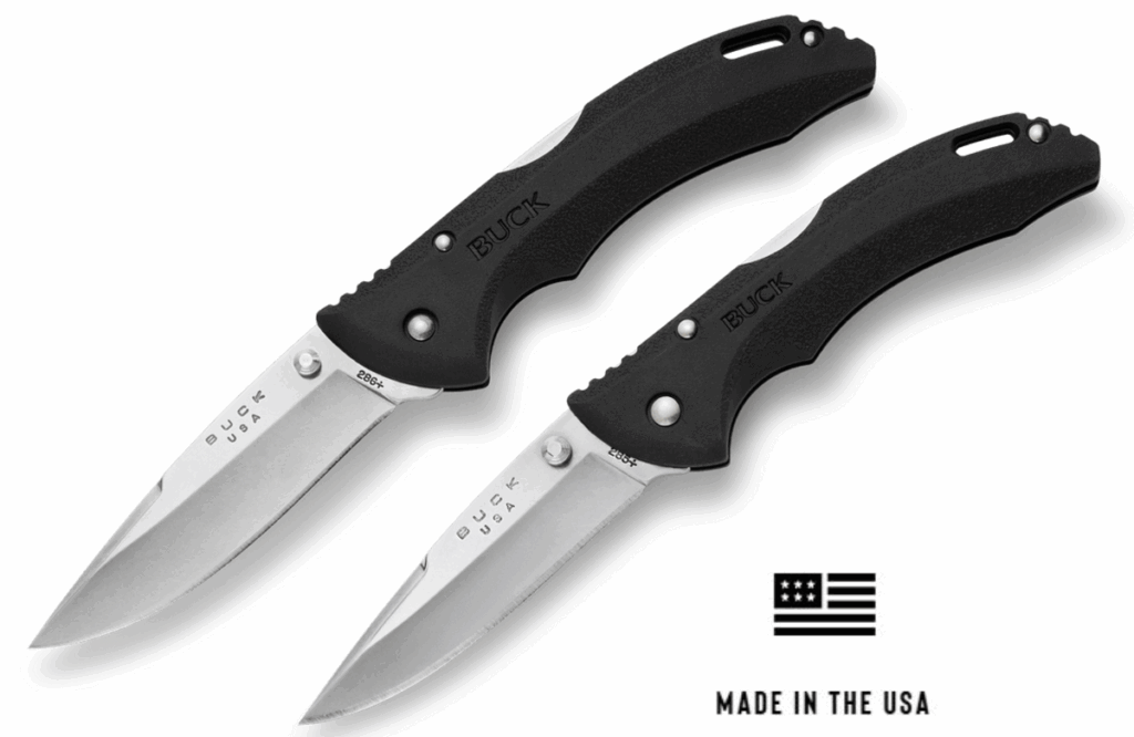Buck Bantams 286 and 285 with made in the USA graphic