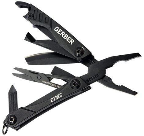 Gerber Dime black on white background