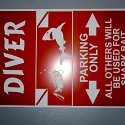 Custom parking sign 3