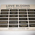 Custom plaque