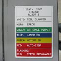 Custom sign with multiple colors