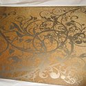 Engraved metal