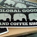 Laser engraved signs