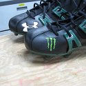 Laser engraved cleats