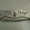 Custom laser etched Smith and Wesson Knife