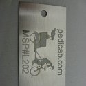 Etched Stainless Plate