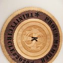 Laser cut wood wall hanging
