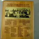 Custom plaque with photo plate