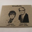 Photos laser engraved