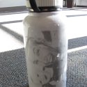 Photo on water bottle