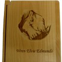 photo on wood album